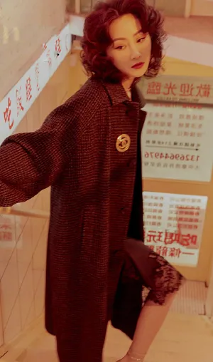 林鹏复古魅惑时尚杂志写真大片_2