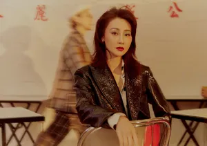 林鹏复古魅惑时尚杂志写真大片_5