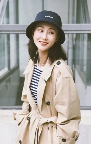 林鹏休闲率性时尚街拍图片