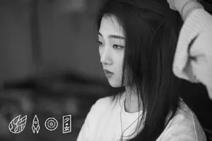 火箭少女101最新拍摄黑白花絮图片_5