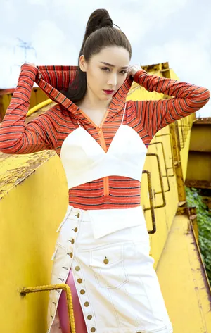 李曼个性前卫时尚写真图片_2