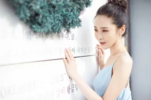 李曼唯美夏日写真图片_3