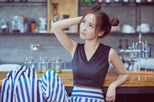 李曼咖啡馆文艺清新写真图片_4