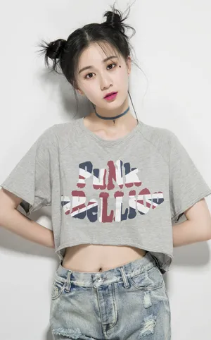 刘颖伦性感露脐装写真图片_4