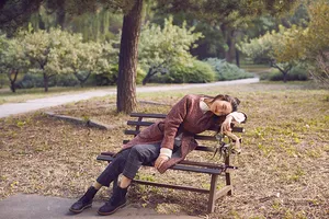尤靖茹恬静文艺范秋冬写真高清图片_8
