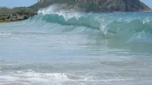 海浪浪花图片_6
