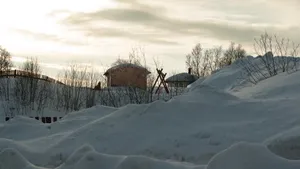 拉普兰德冬季冰雪风景图片_2