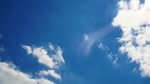 好看的蓝天白云图片_7