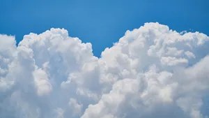 好看的蓝天白云图片_9