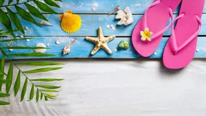 沙滩海星壁纸图片大全_8