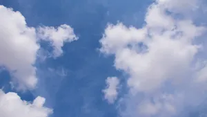 蓝天白云风景图片大全_10