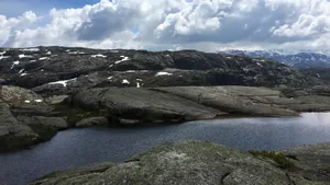 风景秀丽的挪威峡湾风景图片_14