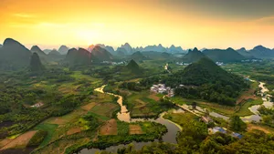 广西桂林山水风景图片_2