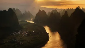 广西桂林山水风景图片_4