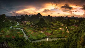 广西桂林山水风景图片_5
