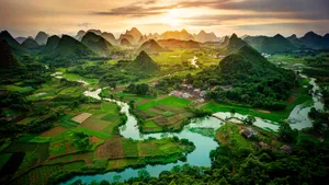 广西桂林山水风景图片_7