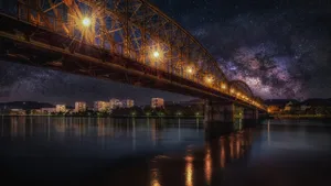唯美的星空风景图片_4