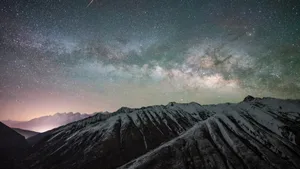唯美的星空风景图片_7