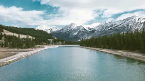 秀丽山川湖泊风景壁纸_10