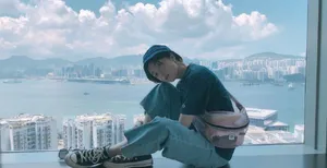 胡冰卿随性休闲私服照图片