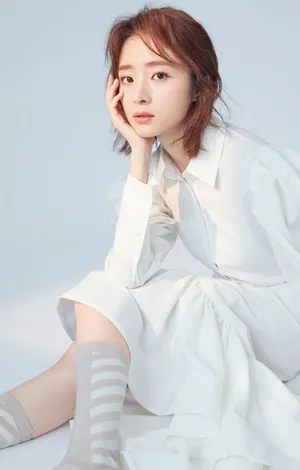 胡冰卿清新淡雅纯白唯美写真图片_2