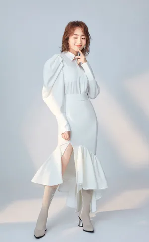 胡冰卿清新淡雅纯白唯美写真图片_5