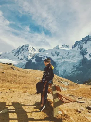 关晓彤雪山美照图片_2