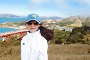 韩雪清爽私服旅拍图片_2