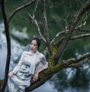 韩雪《时尚芭莎》复古性感写真图片_3
