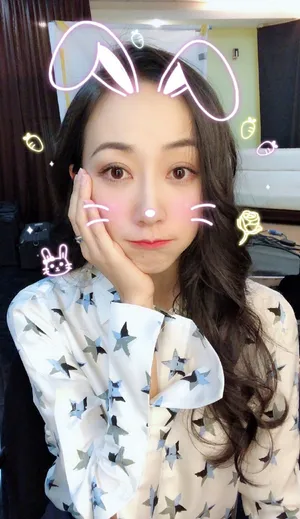 韩雪呆萌可爱自拍照片_3
