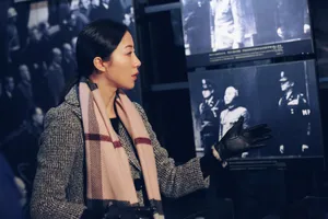韩雪南京大屠杀纪念馆现场摄影图片_8