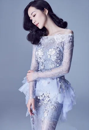 韩雪透视性感长裙迷人写真图片