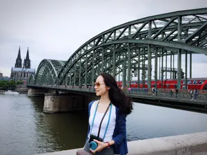 韩雪清新旅拍写真图片_2