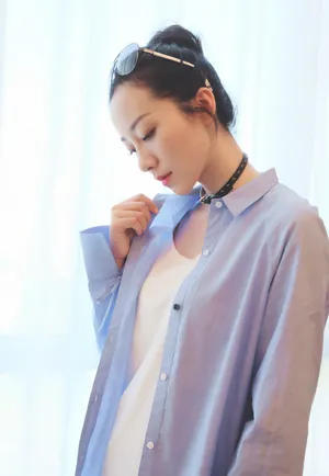 韩雪清新唯美机场街拍美图_1