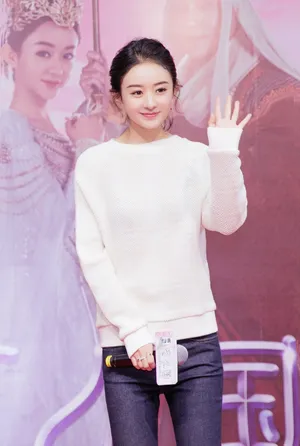 赵丽颖《西游记女儿国》发布会图片
