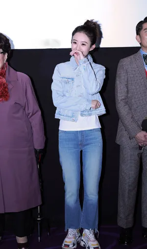赵丽颖《西游女儿国》香港首映礼甜美写真图片_5