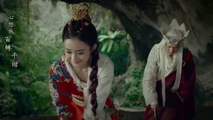 赵丽颖《西游女儿国》甜美剧照图片_7