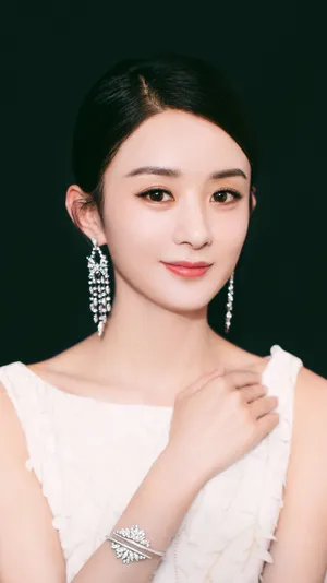 赵丽颖唯美优雅白裙写真高清图片_2