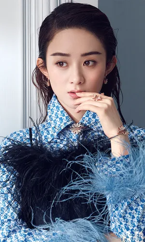 赵丽颖周大福代言图片_2