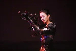 赵丽颖图片：赵丽颖跨界艺术写真图片_1