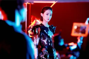 赵丽颖图片：赵丽颖跨界艺术写真图片_2