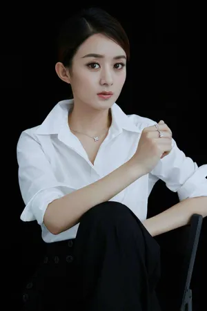 赵丽颖蒂芙尼珠宝宣传海报图片
