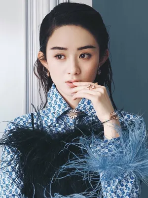 赵丽颖时尚杂志性感大片写真图片_2