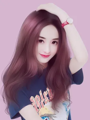 赵丽颖漫画版图片