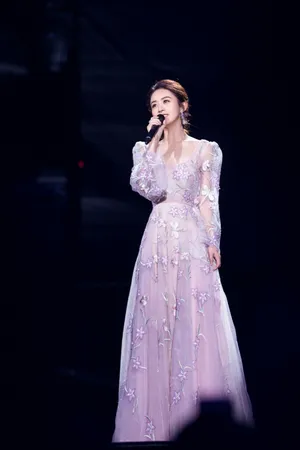 赵丽颖蕾丝礼服性感图片_10