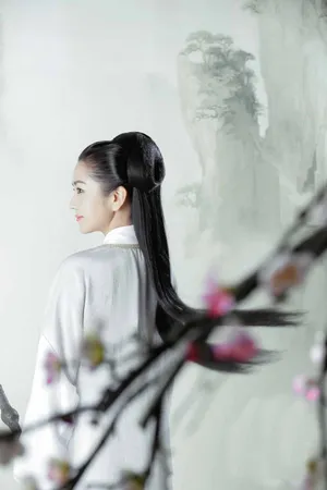 何洁cos赵丽颖经典造型花千骨高清图片_1