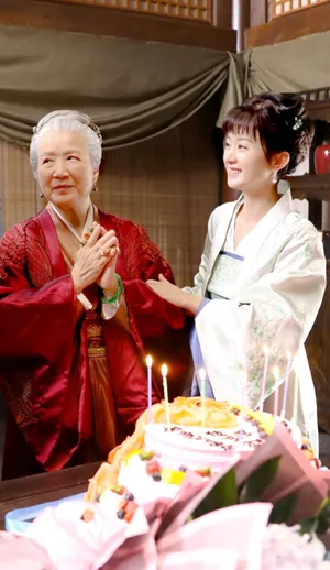 赵丽颖生日当天曝光电视剧新造型图片_5