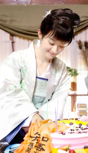 赵丽颖生日当天曝光电视剧新造型图片_8