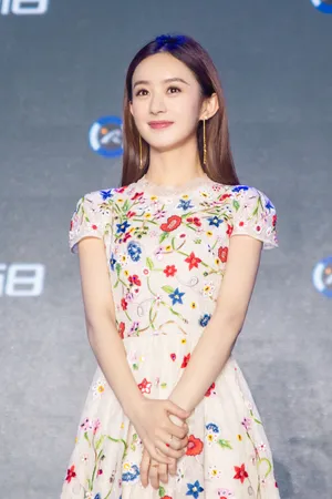 赵丽颖清新连衣裙性感图片_4