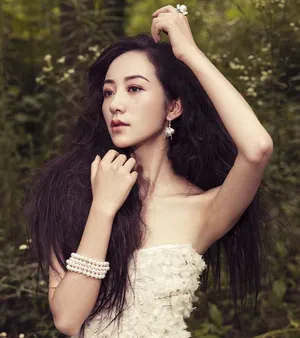 韩雪梦幻婚纱大片丛林深处的优雅女神_3